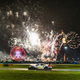 Fireworks during the 24 Hours of Daytona